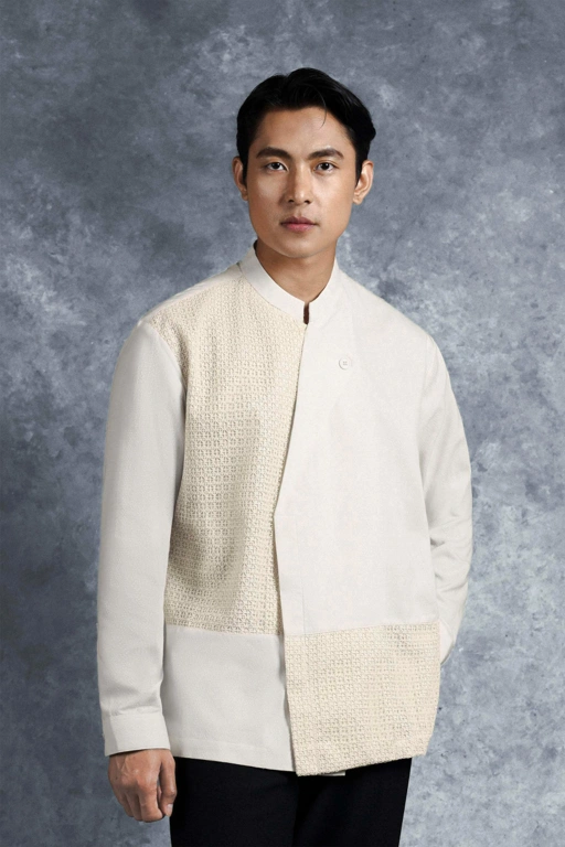 Image of Kemeja Elok Beskap Lengan Panjang Puspa