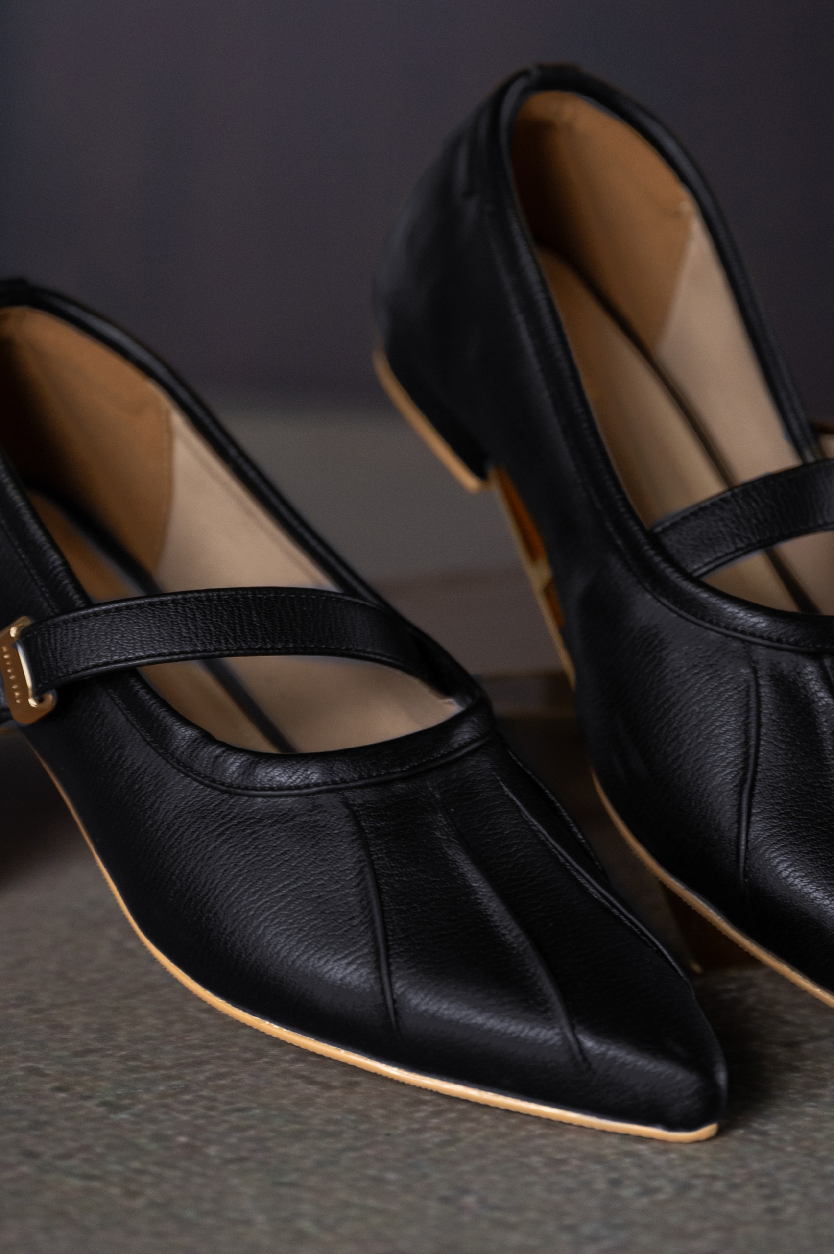 CONNECT FLATSHOES NOIR