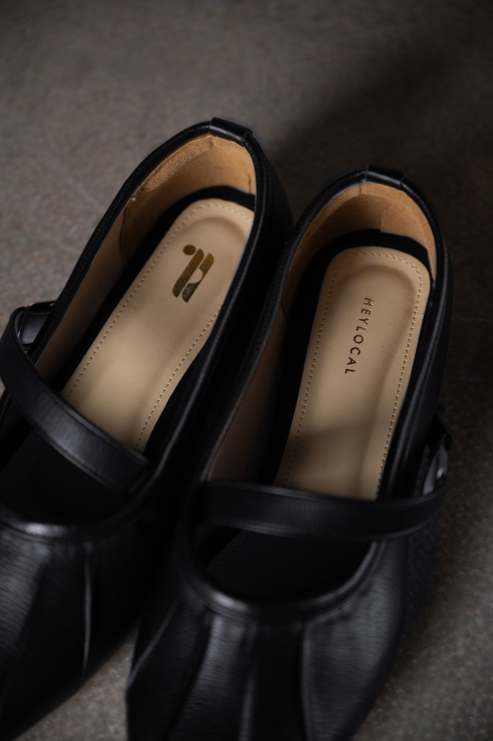 CONNECT FLATSHOES NOIR