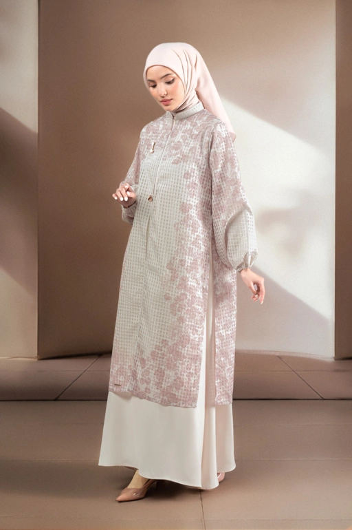 Image of GAUN ORGANZA ELOK PUSPA