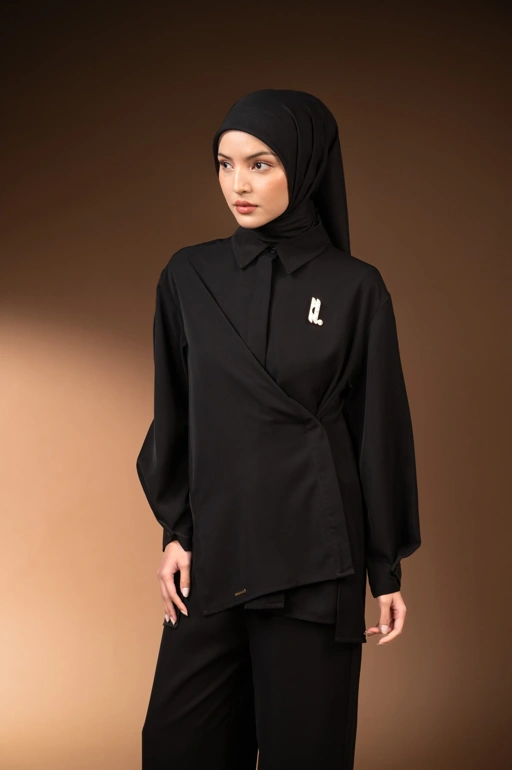 Image of KEMEJA DRAPERI RENJANA BAYANG