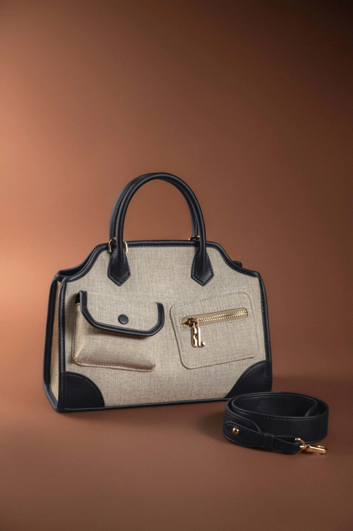 Image of ARLET CANVAS BAG BLACK