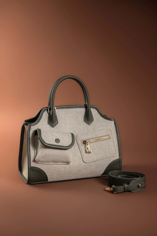 Image of ARLET CANVAS BAG MOSS