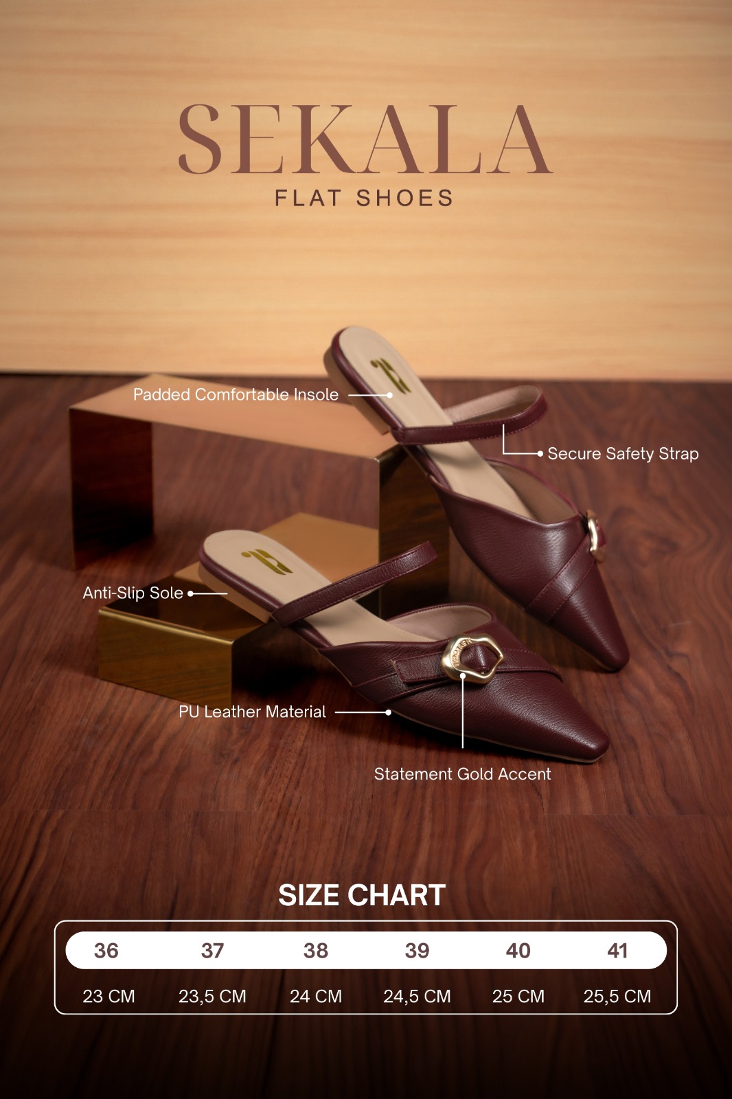 SEKALA FLAT SHOES GADING