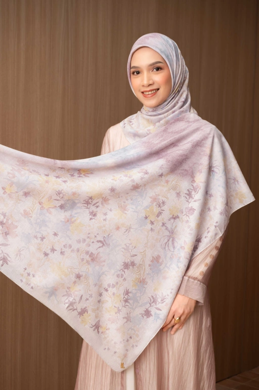 Image of FLEUR DE RÊVE SCARF LAVENDREAM