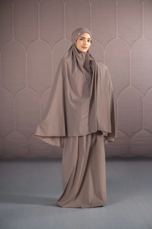 Image of SOFTURE TRAVEL PRAYER SET LATTE