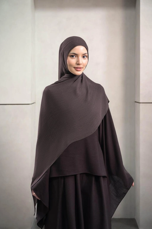 Image of MORA VISCOSE TEXTURE COCOA