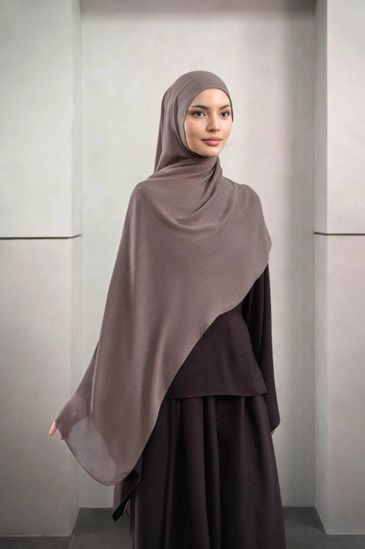 Image of MORA VISCOSE TEXTURE MOCHA