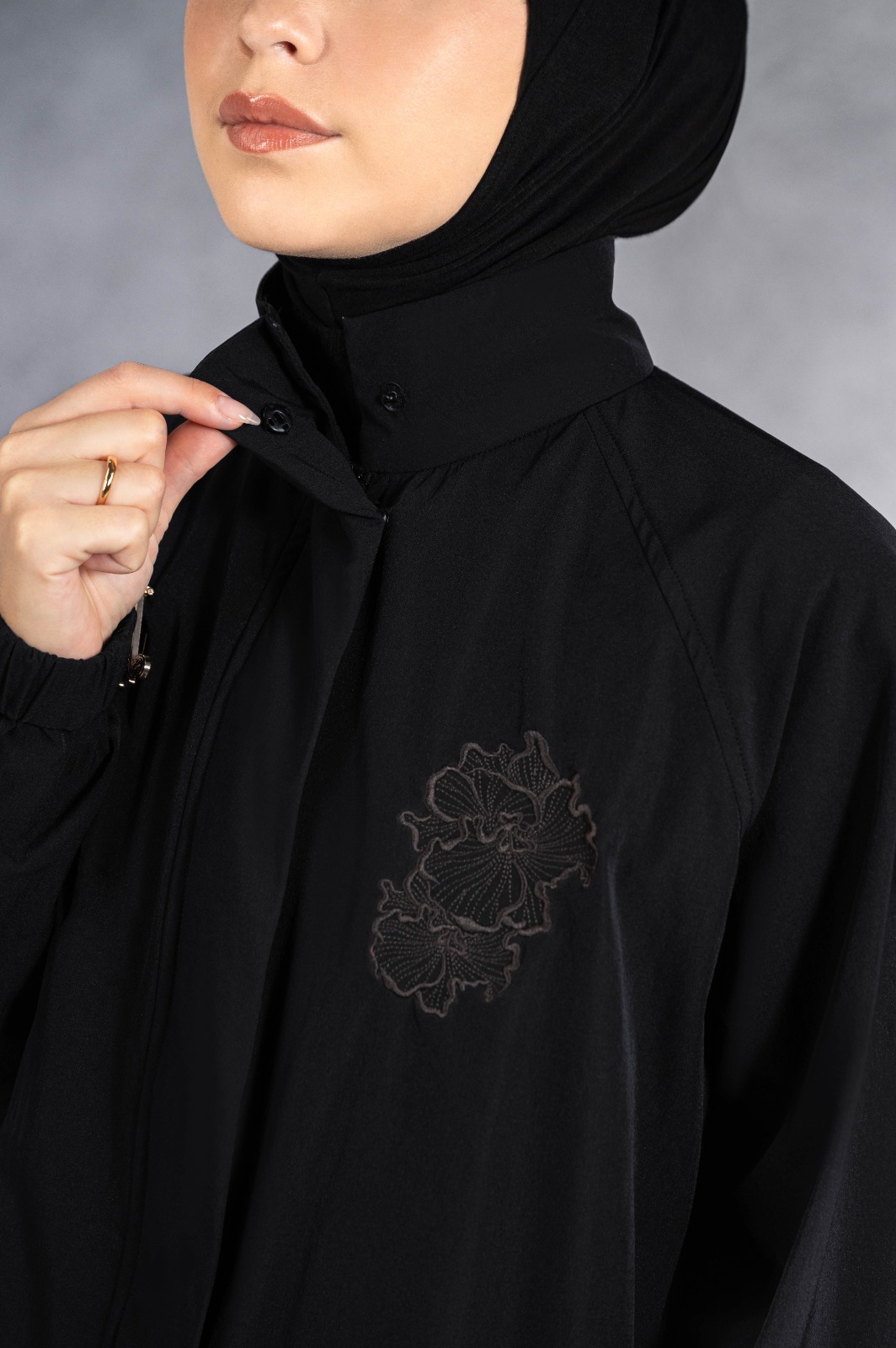 EASYDAY CROPPED JACKET BLACK