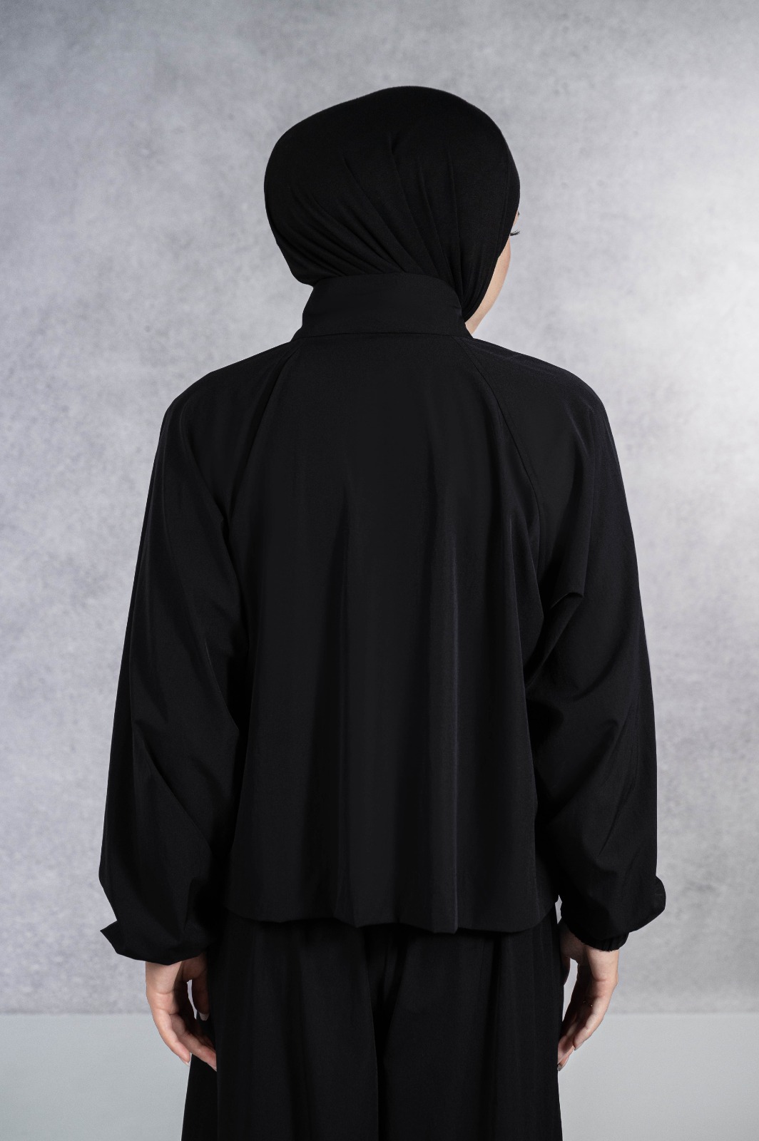 EASYDAY CROPPED JACKET BLACK