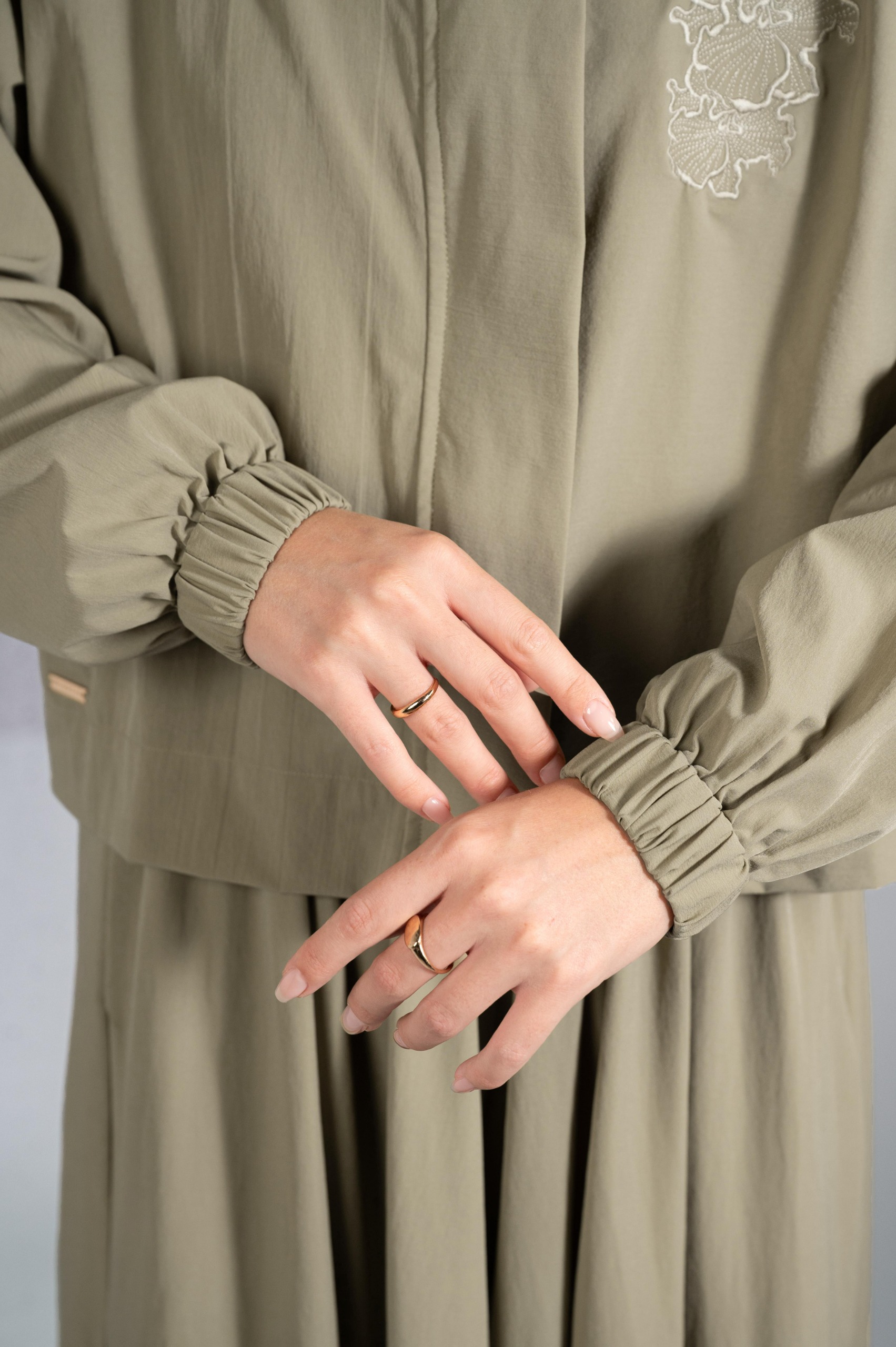 EASYDAY CROPPED JACKET KHAKI