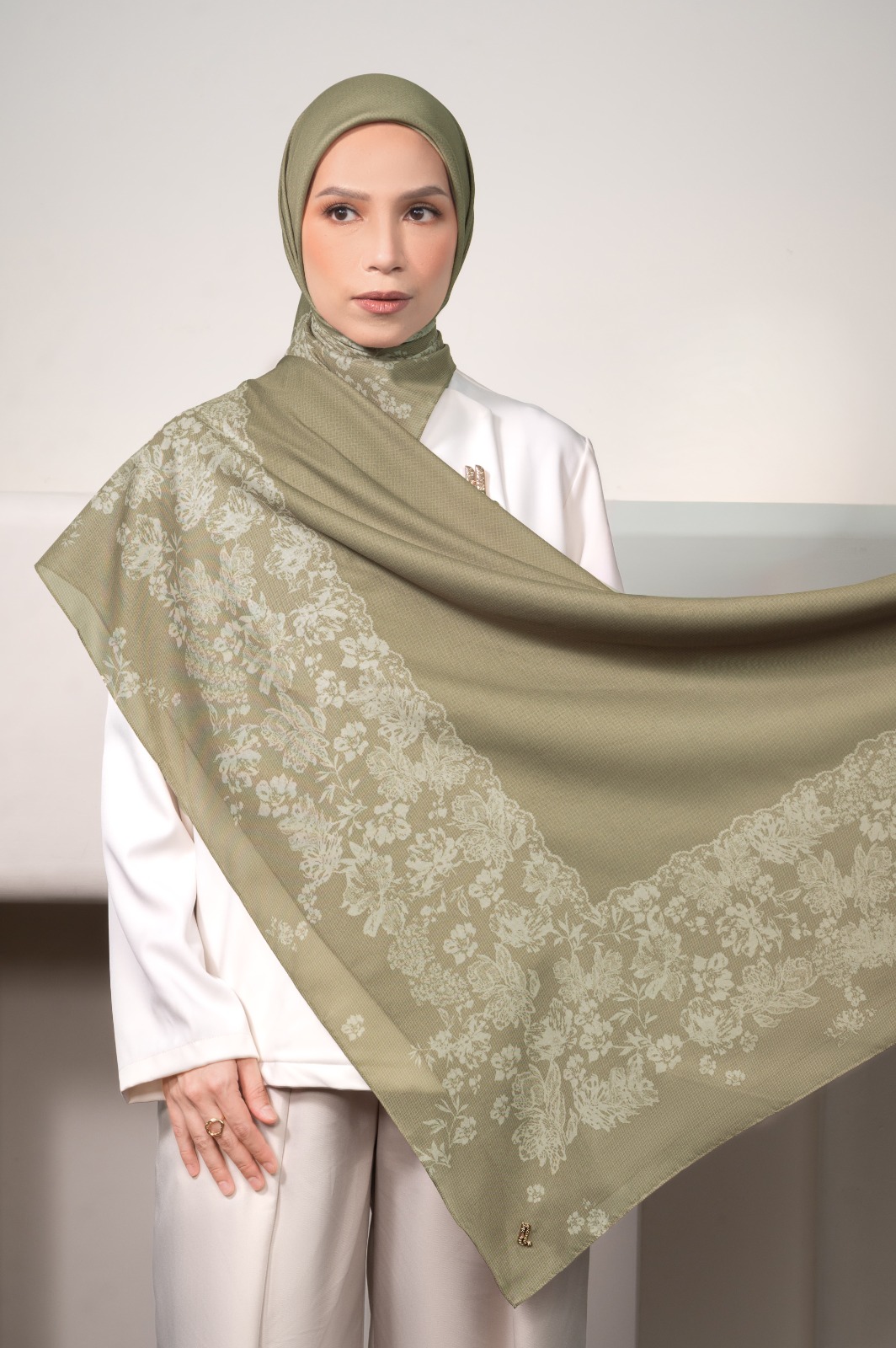 NOIRLACE SCARF THYME