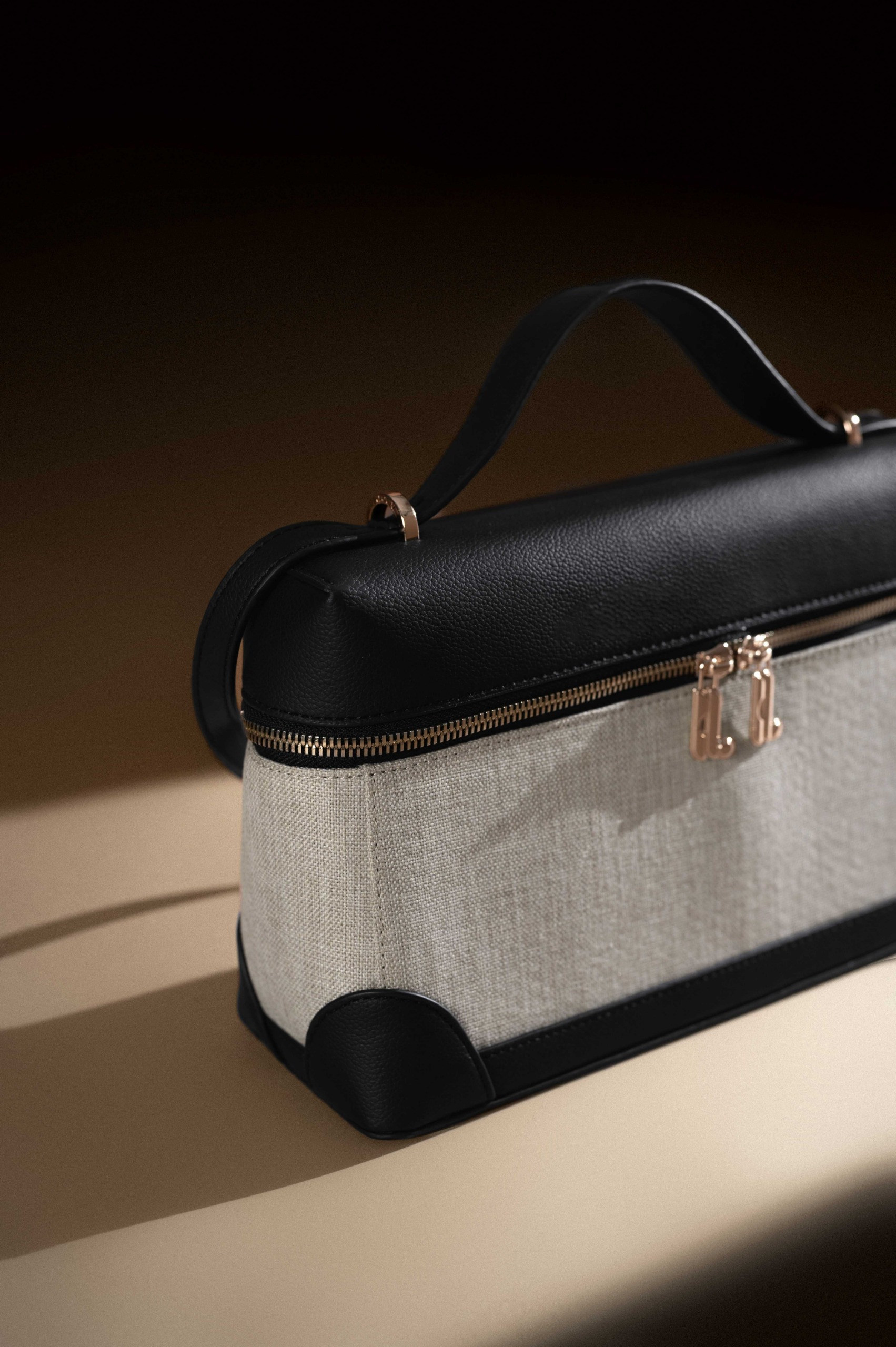 FERMO CANVAS BAG BLACK