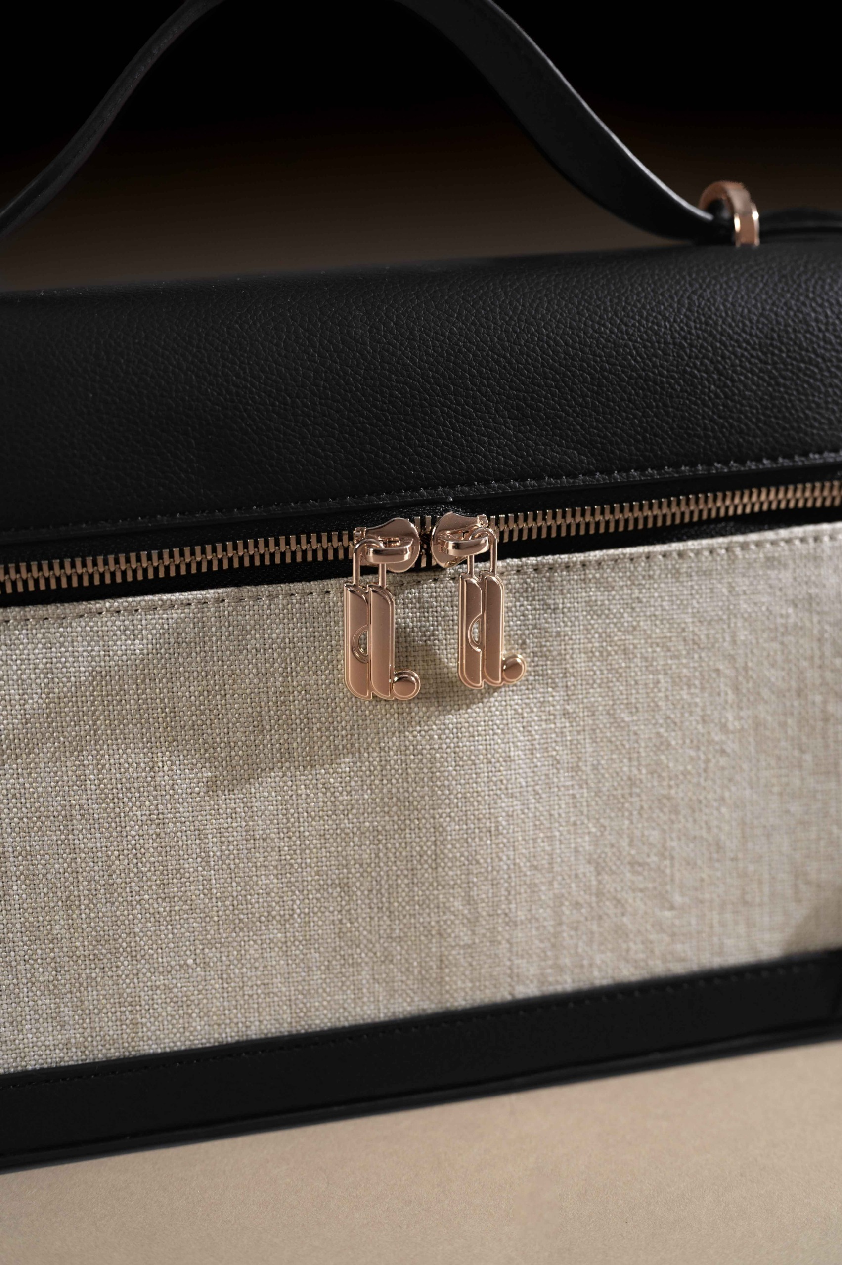 FERMO CANVAS BAG BLACK