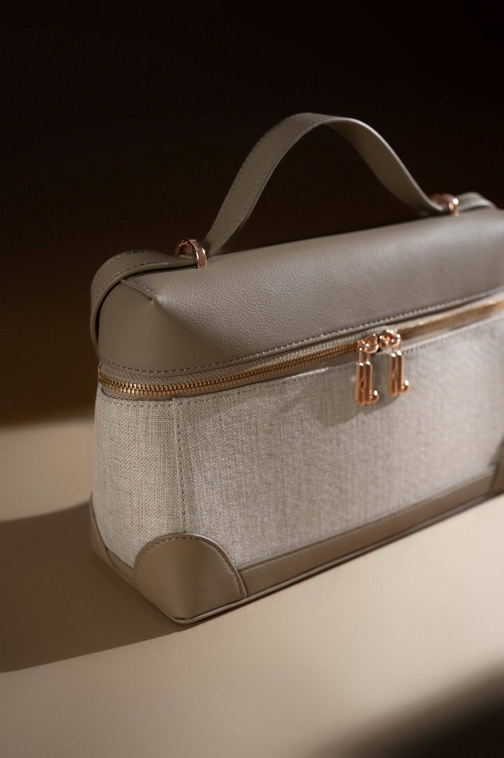 FERMO CANVAS BAG TAUPE