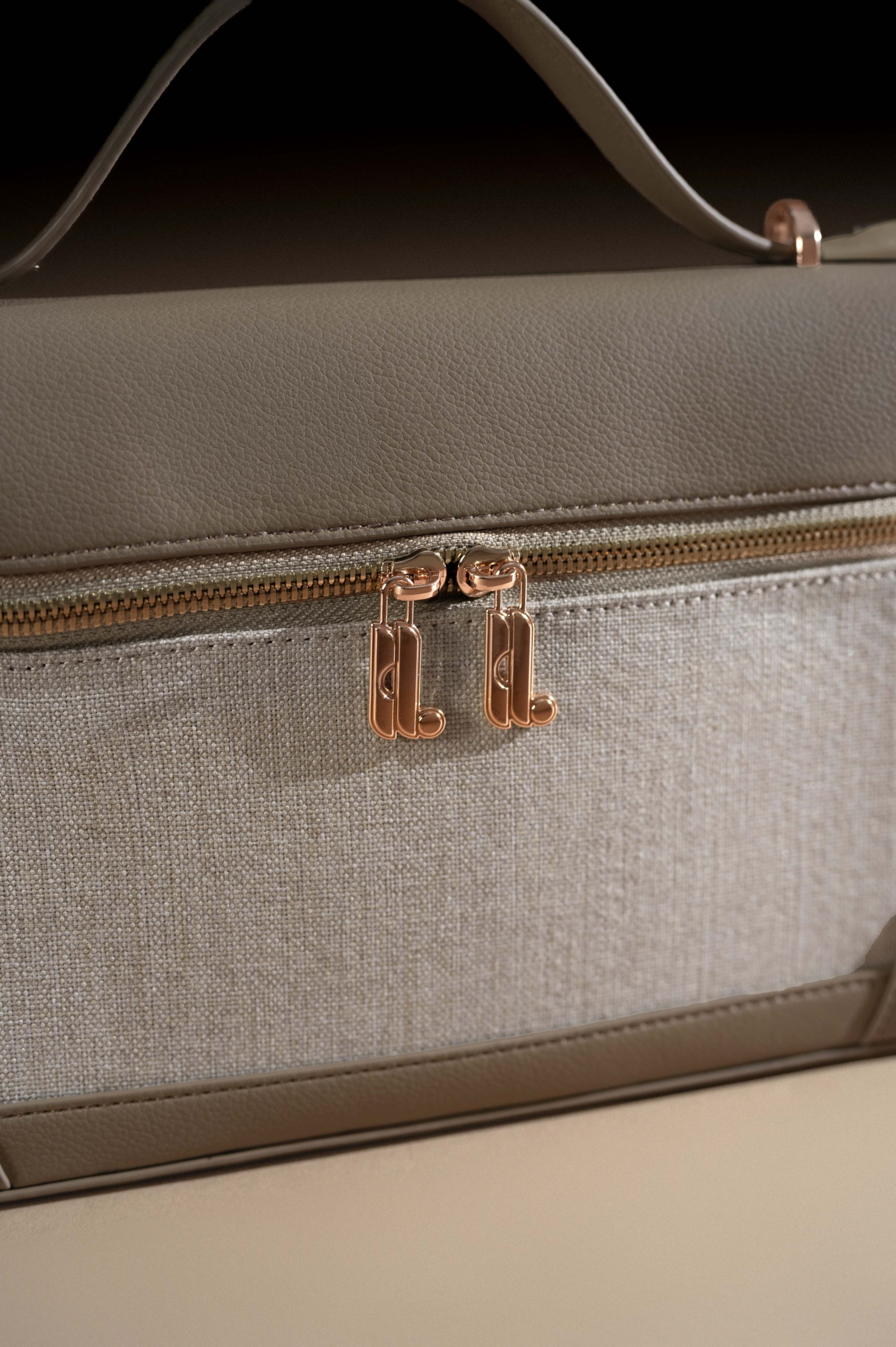 FERMO CANVAS BAG TAUPE
