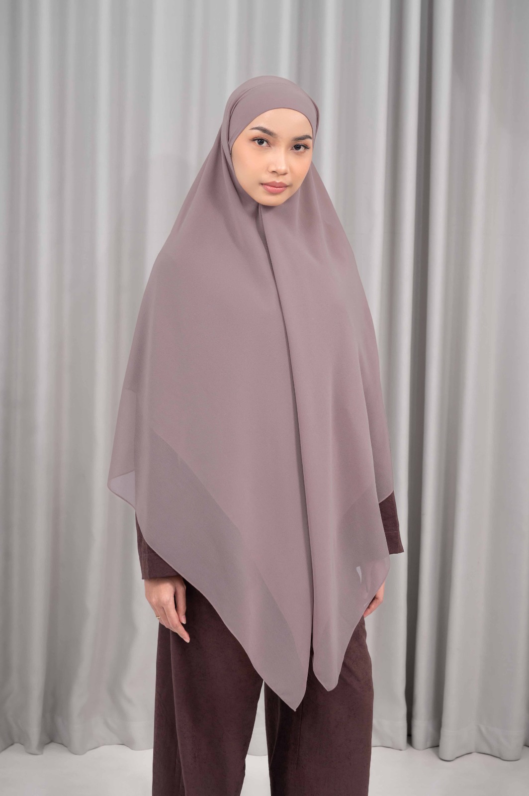 KALILA SQUAREBAN DUSTY ROSE