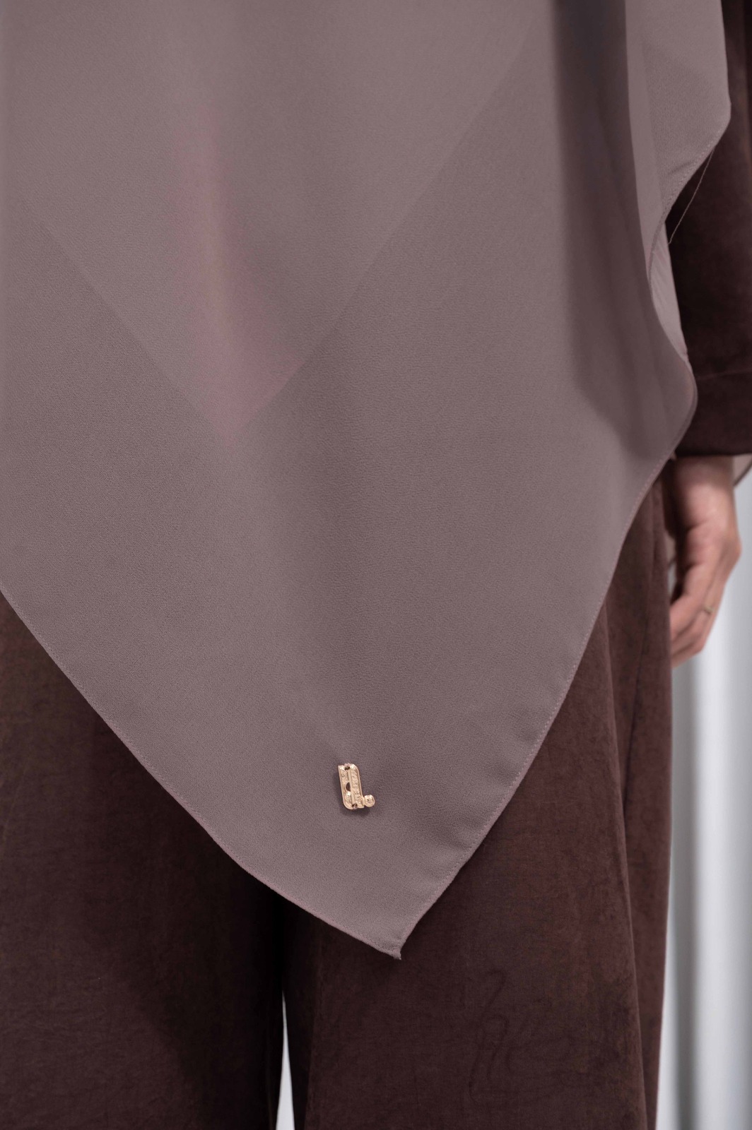 KALILA SQUAREBAN DUSTY ROSE