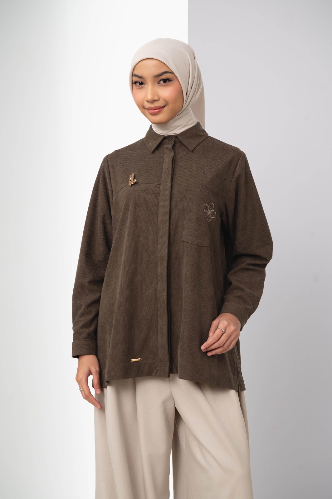 RAEHA SHIRT COCOA