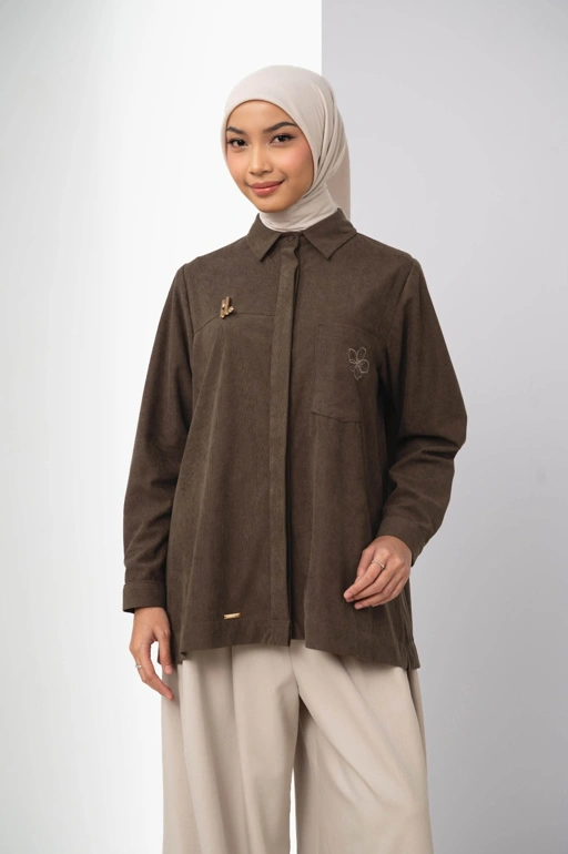 RAEHA SHIRT COCOA