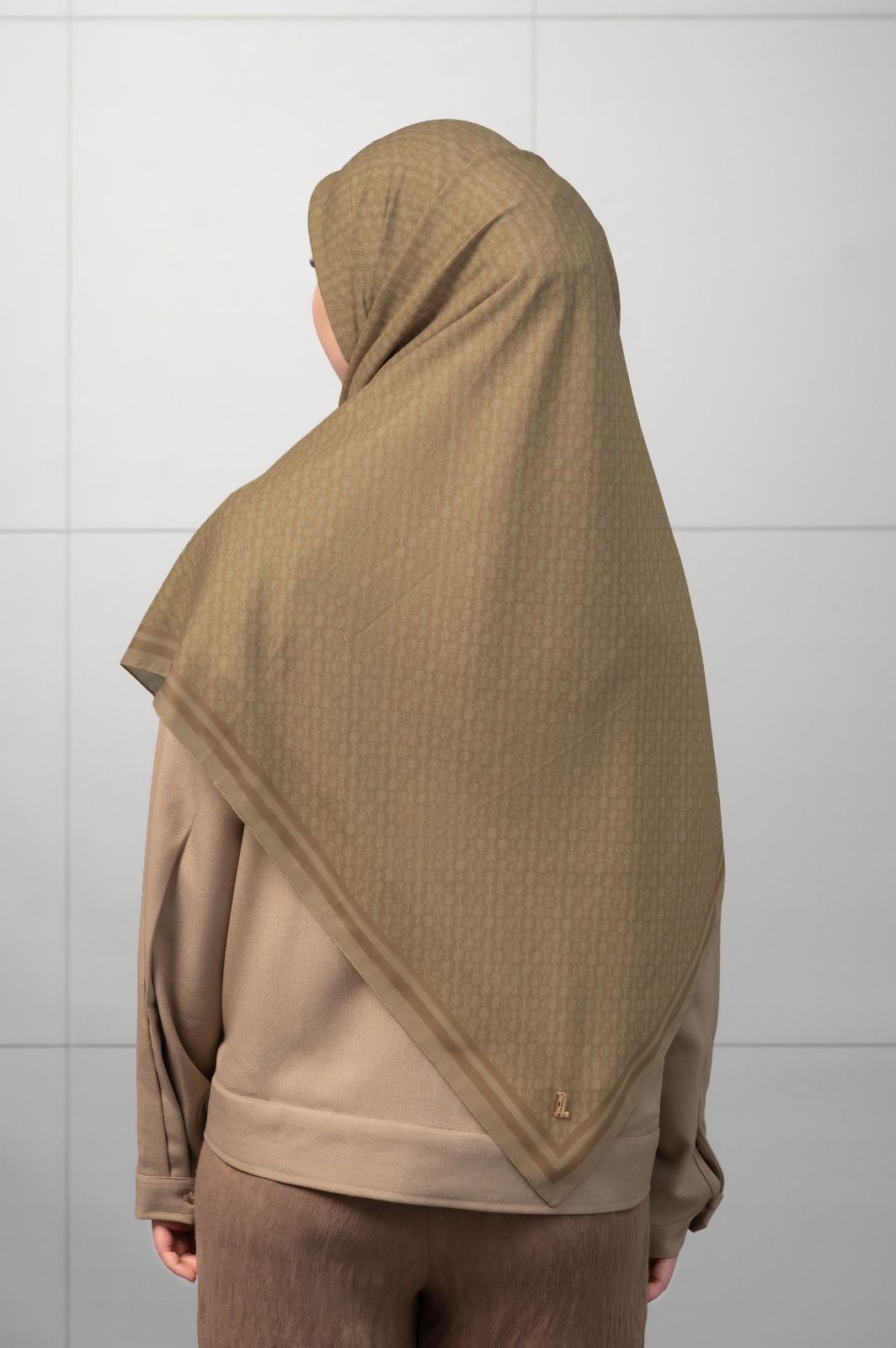 EDGE SCARF BISCOTTI