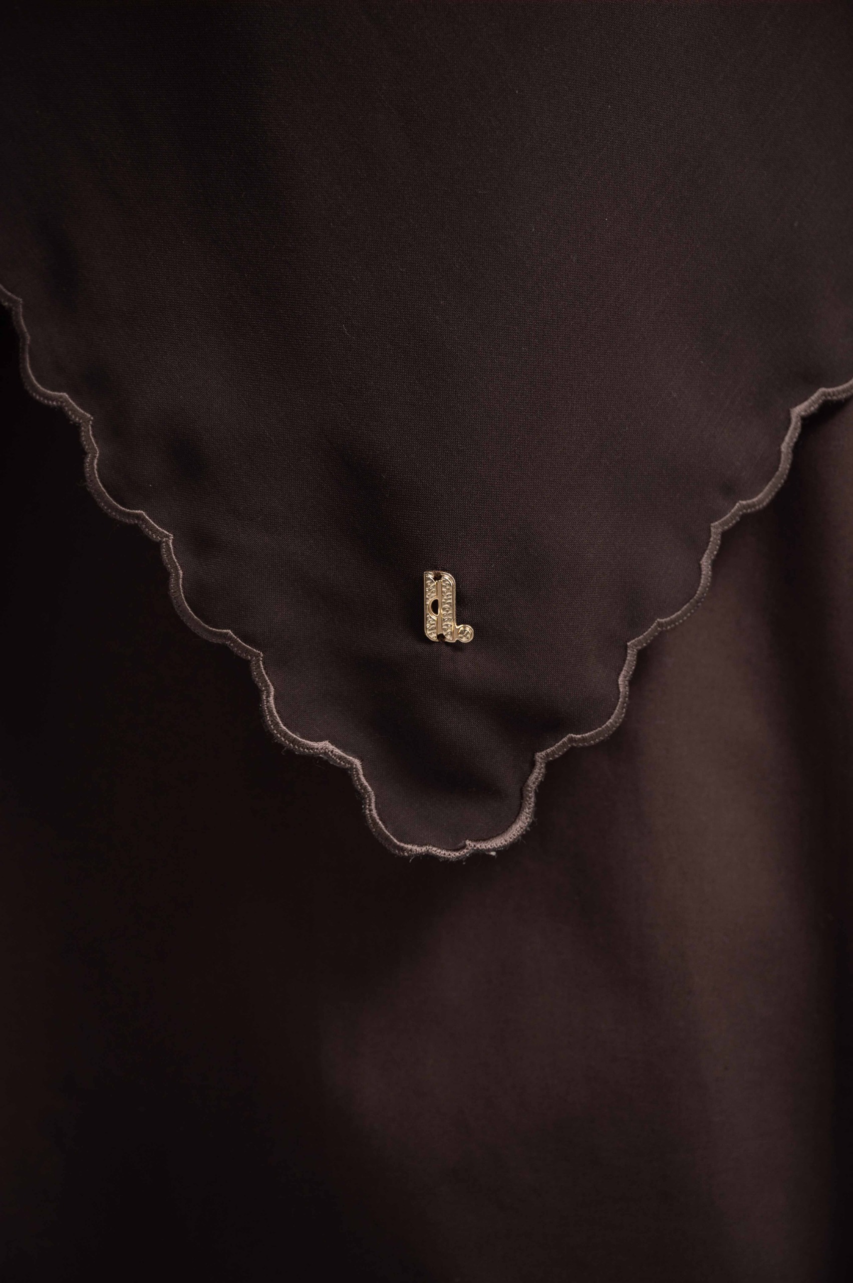 WAVY SCARF ESPRESSO