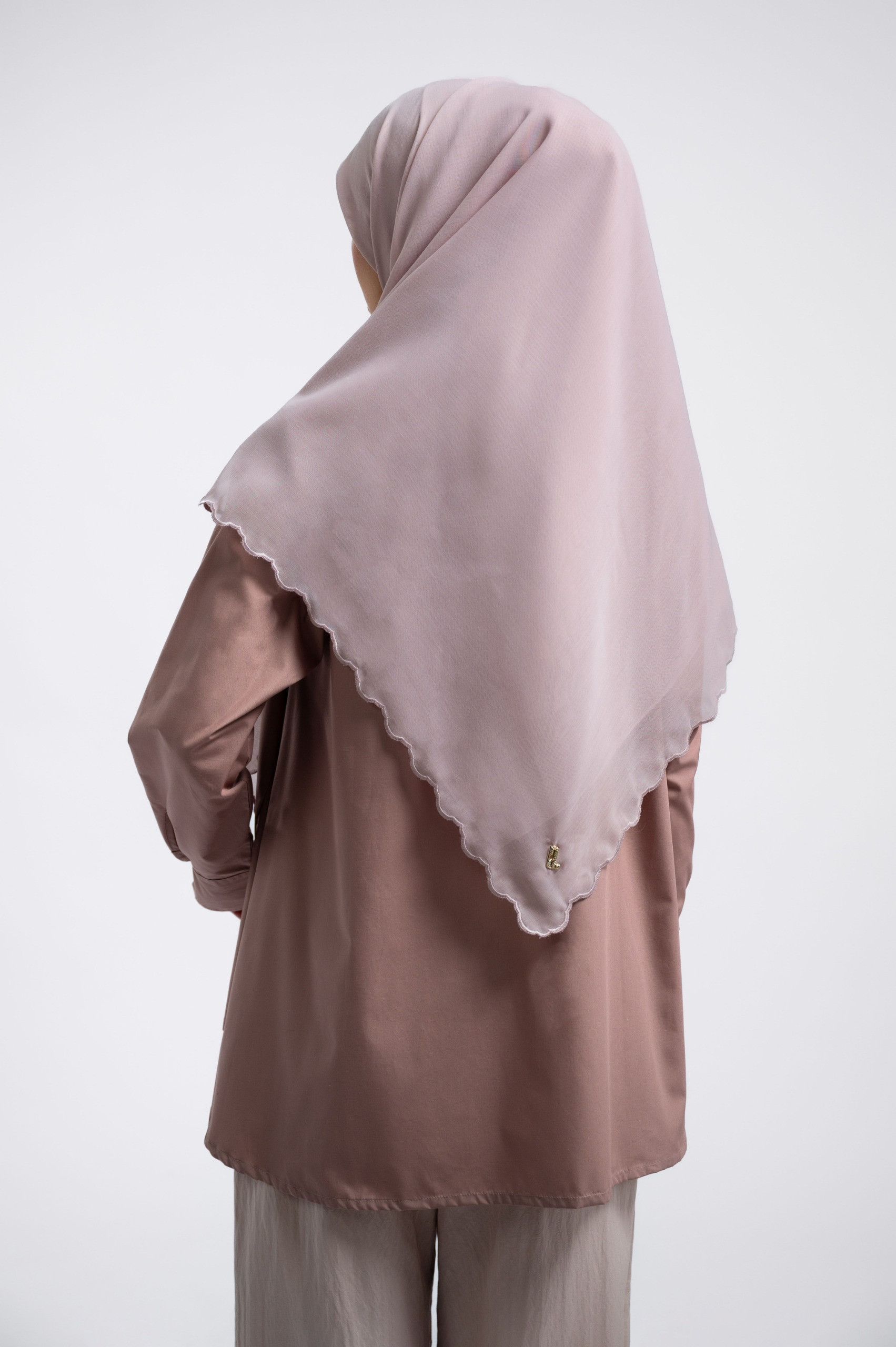 WAVY SCARF BLUSH
