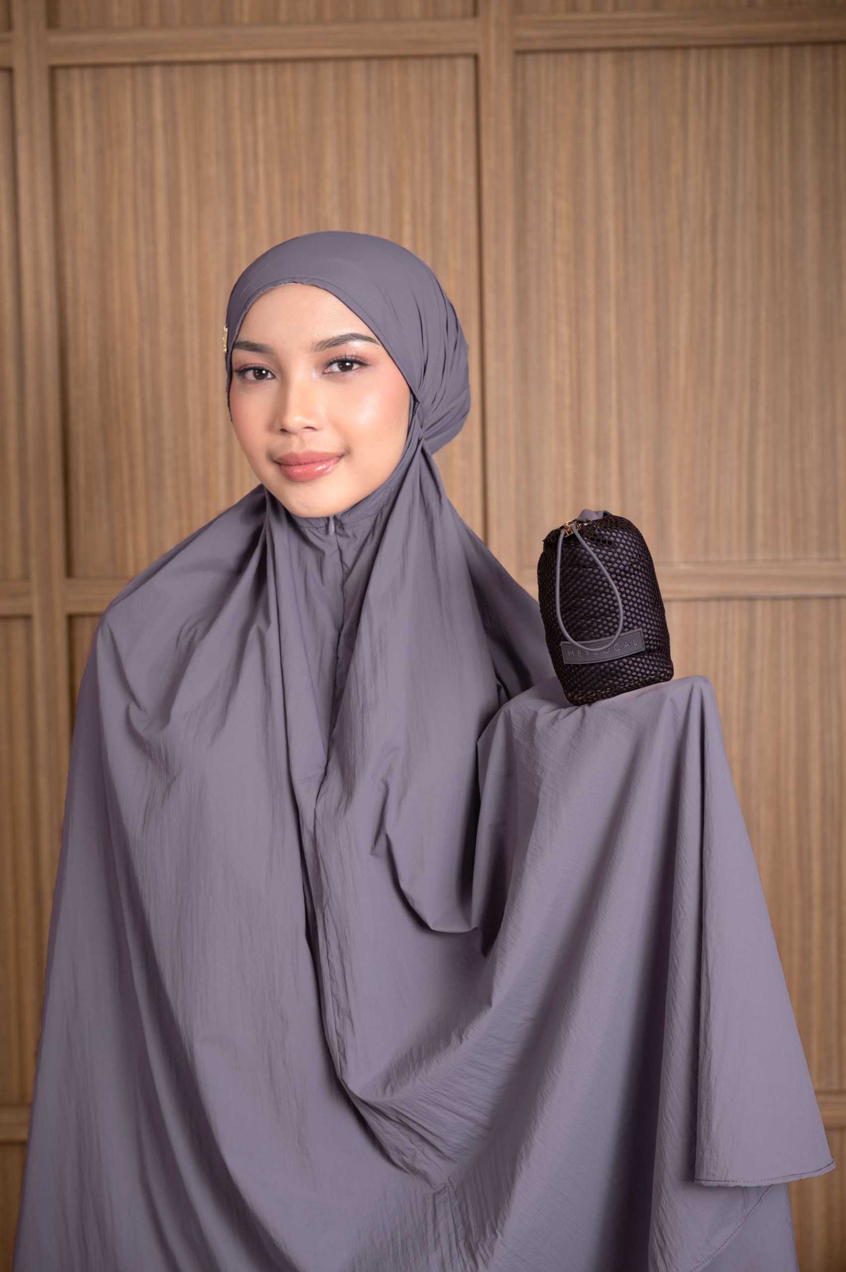 MESH PRAYER SET COCOA MAUVE