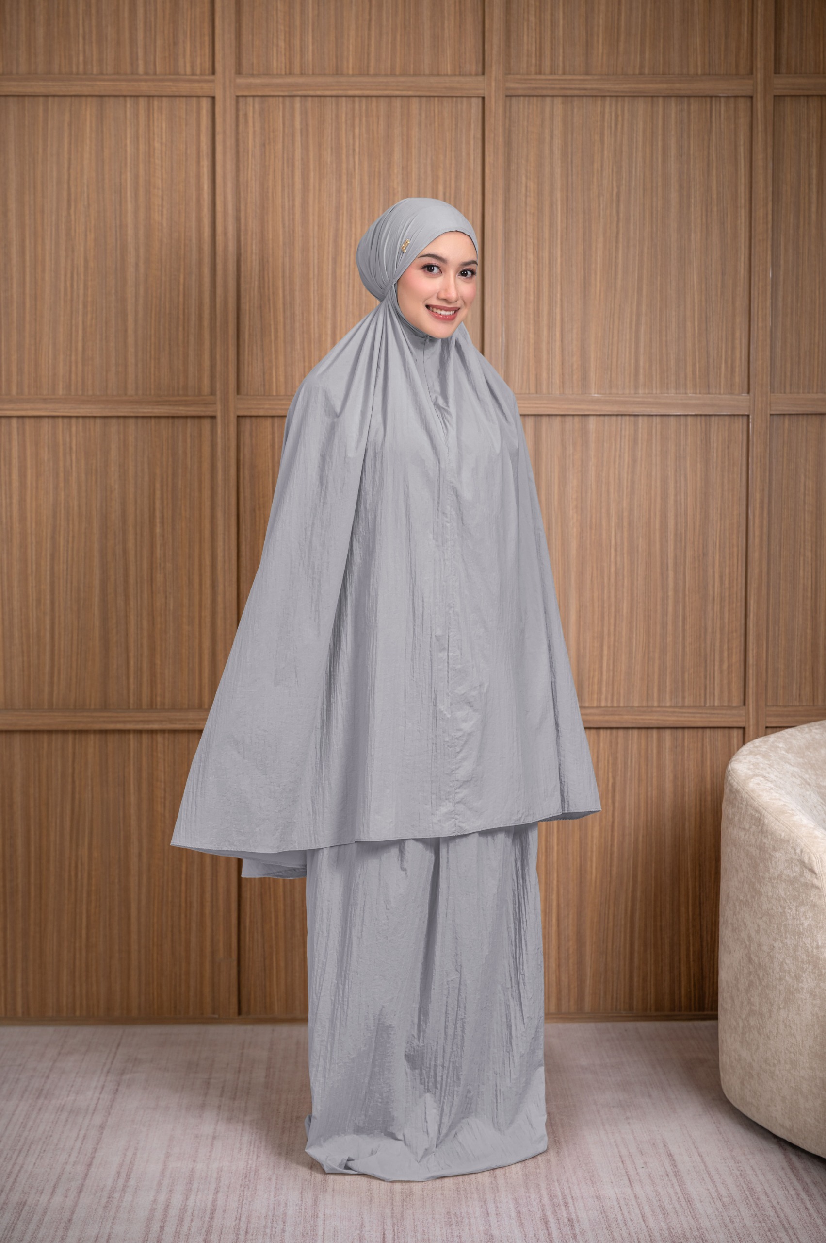 MESH PRAYER SET FROST GREEN