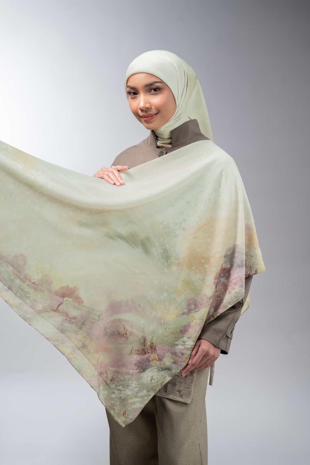 AUBE SCARF SUNLEAF