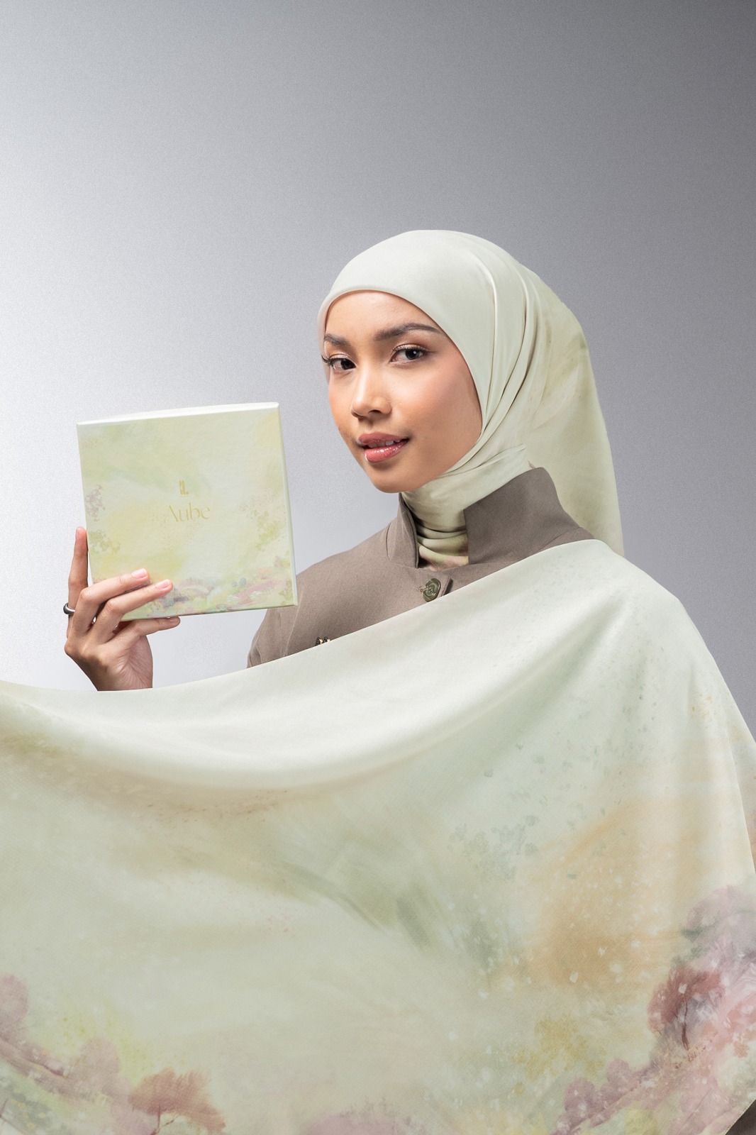 AUBE SCARF SUNLEAF