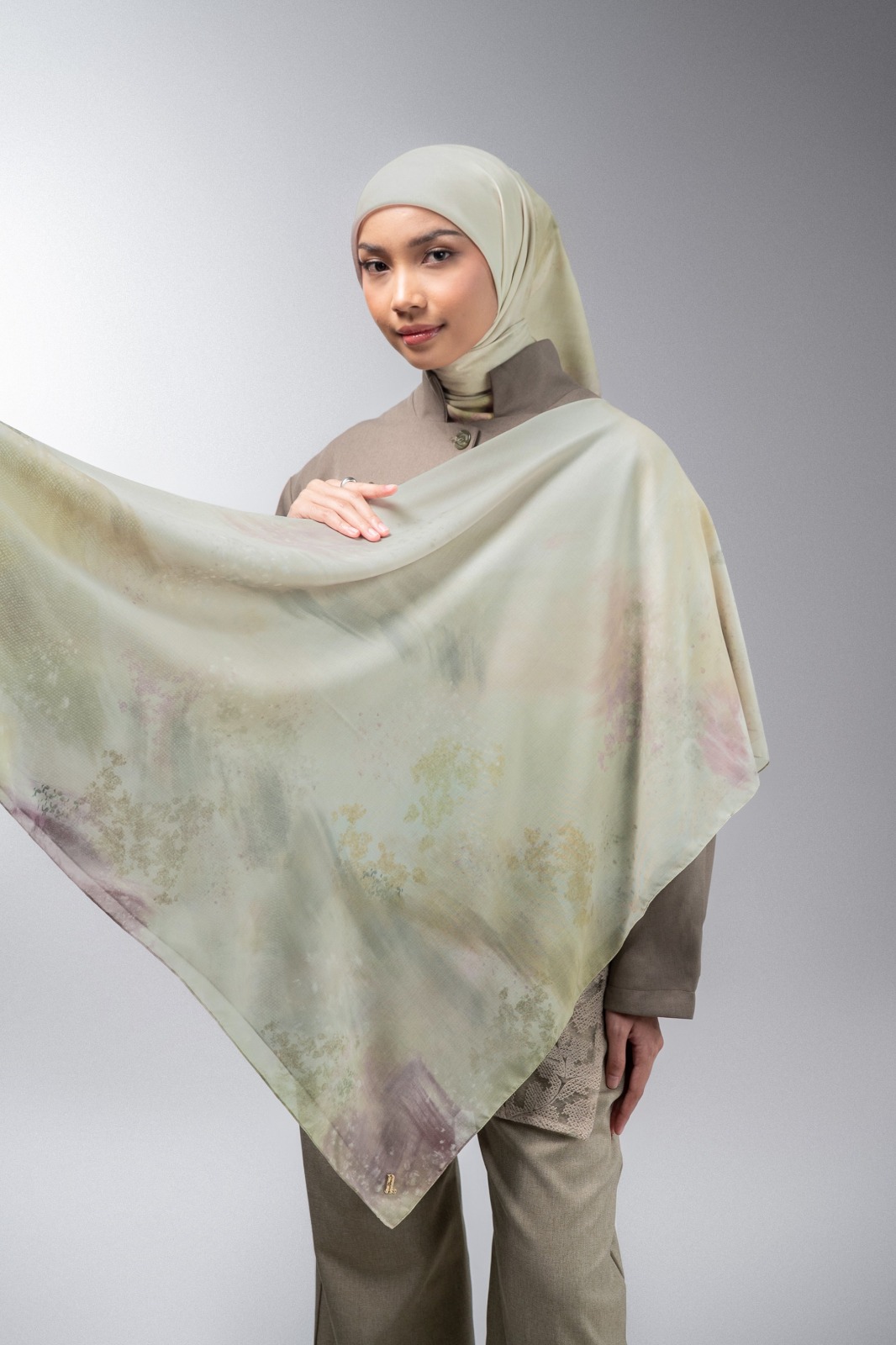 AUBE SCARF SUNLEAF