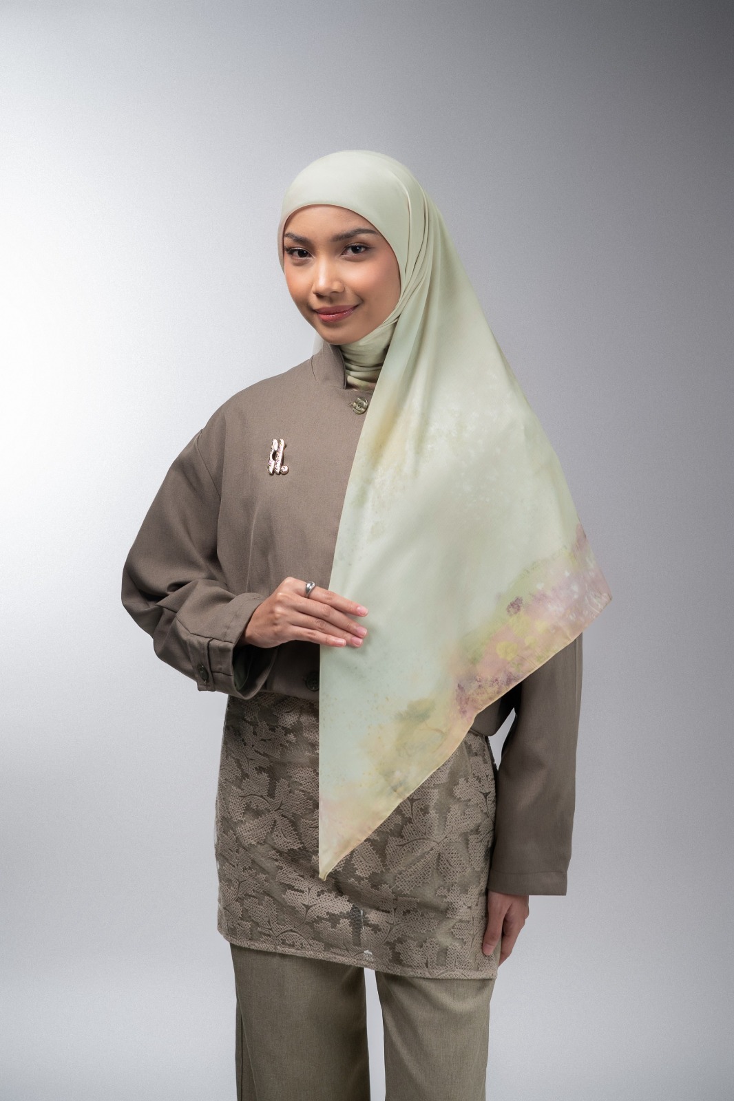 AUBE SCARF SUNLEAF