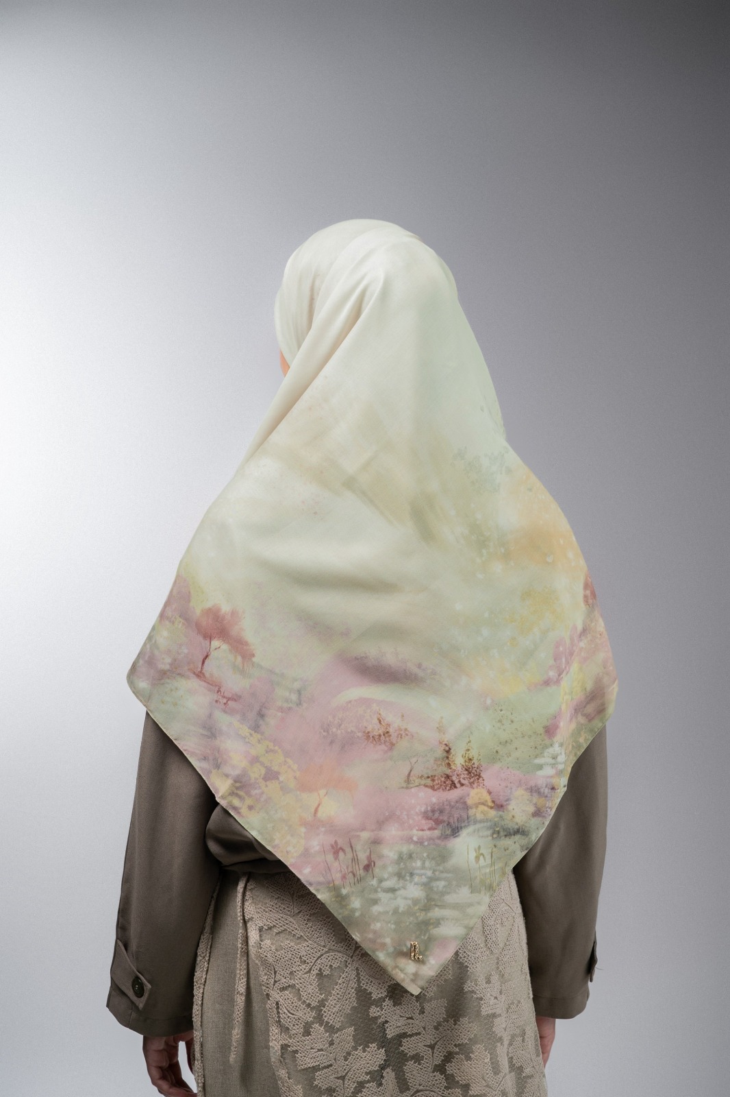 AUBE SCARF SUNLEAF