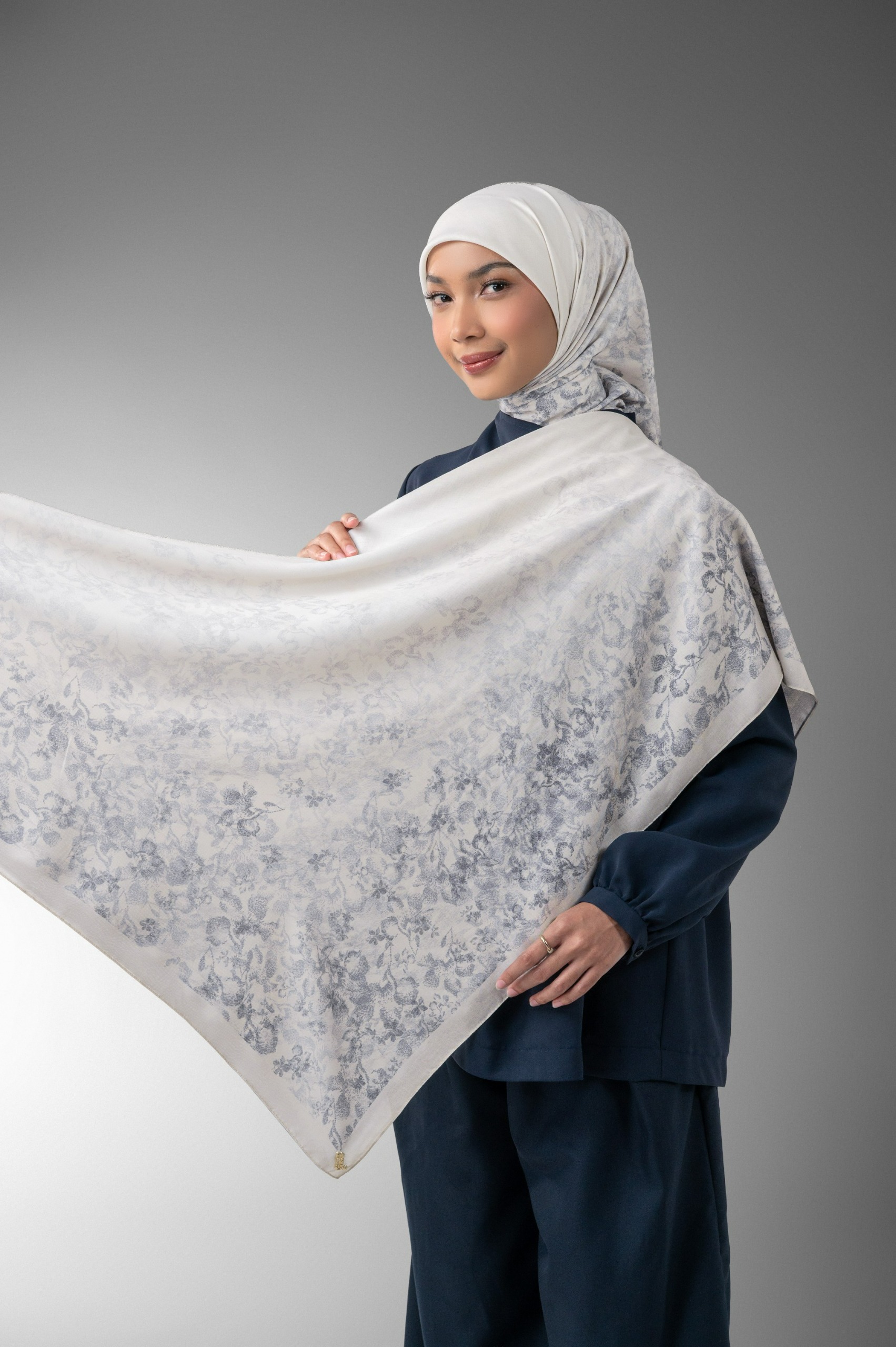 DOTTÉA SCARF SAPPHIRE
