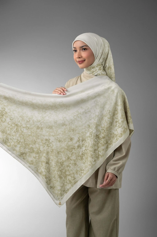 DOTTÉA SCARF BASIL