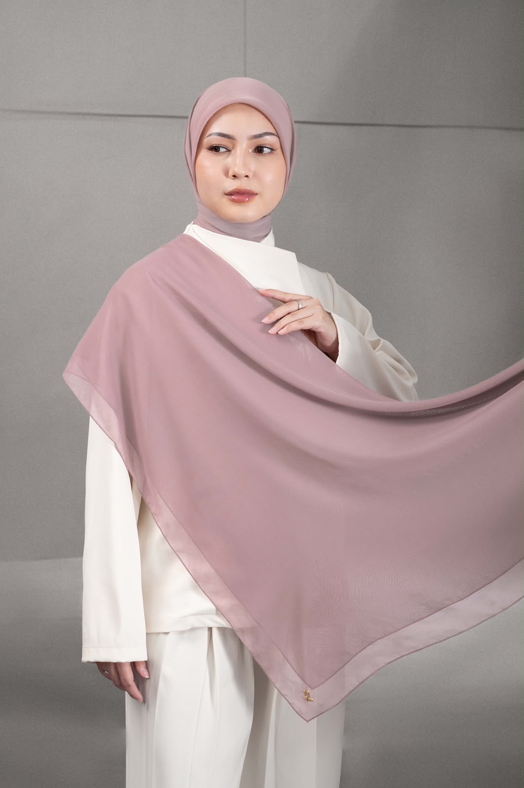 DAILY PARIS SCARF BLUSH