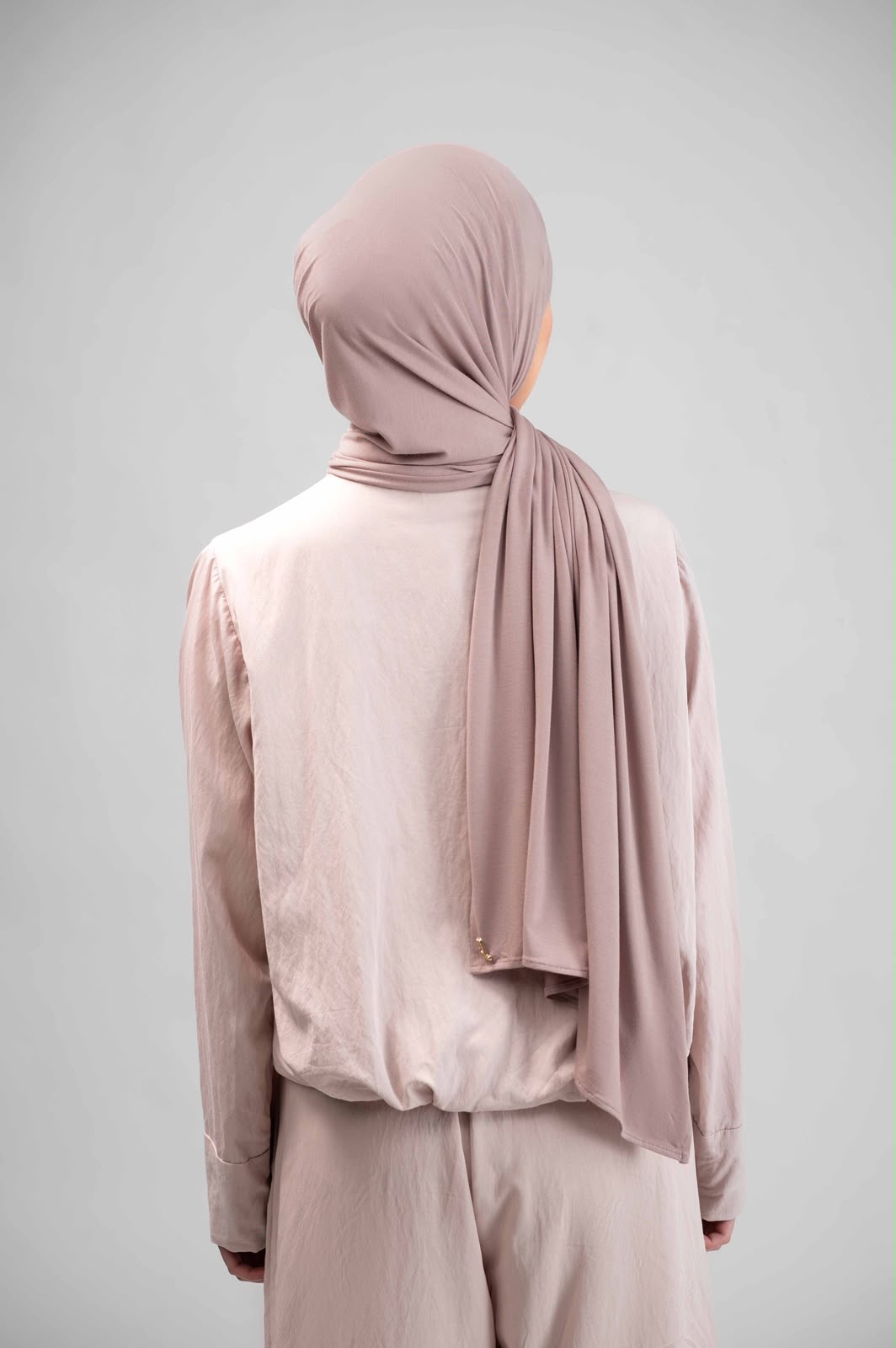HALA LONG PASHMINA DUSTY ROSE