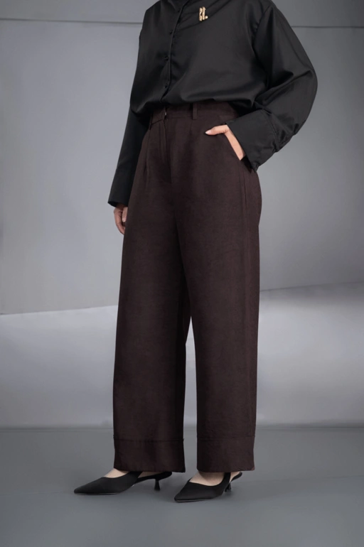 ADELINE PANTS MAHOGANY