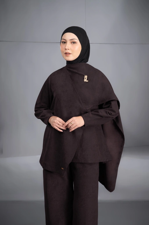 Image of ADELINE TOP MAHOGANY