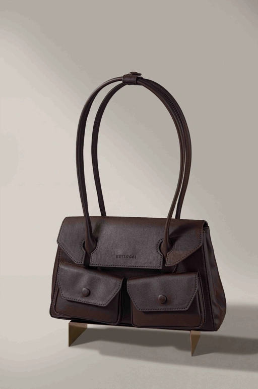 Image of ARLET SHOULDER BAG BISTRE