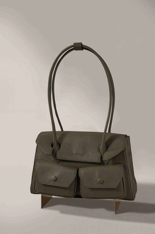Image of ARLET SHOULDER BAG MOSS