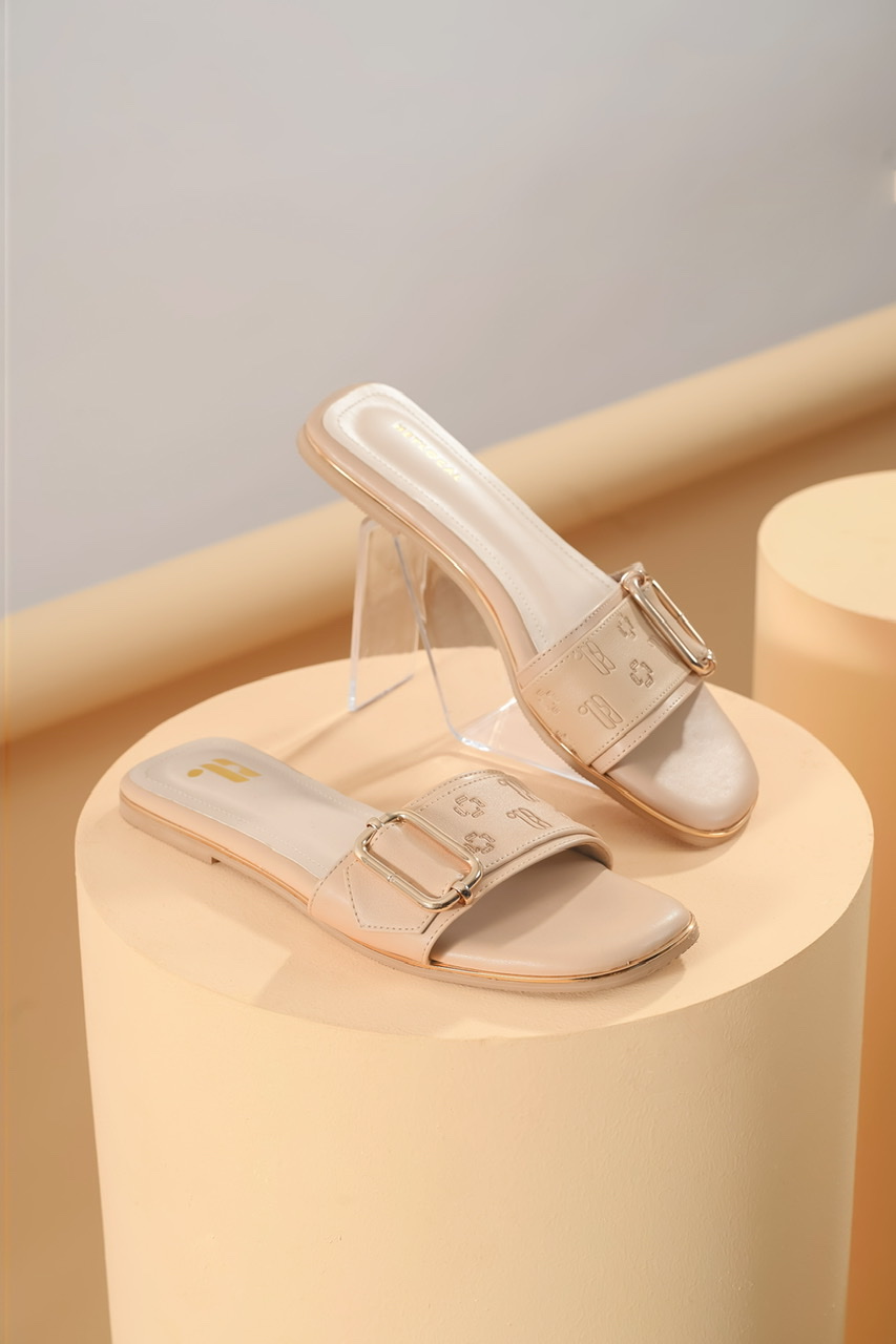 HEYLOCAL MONOGRAM FLAT CREAM