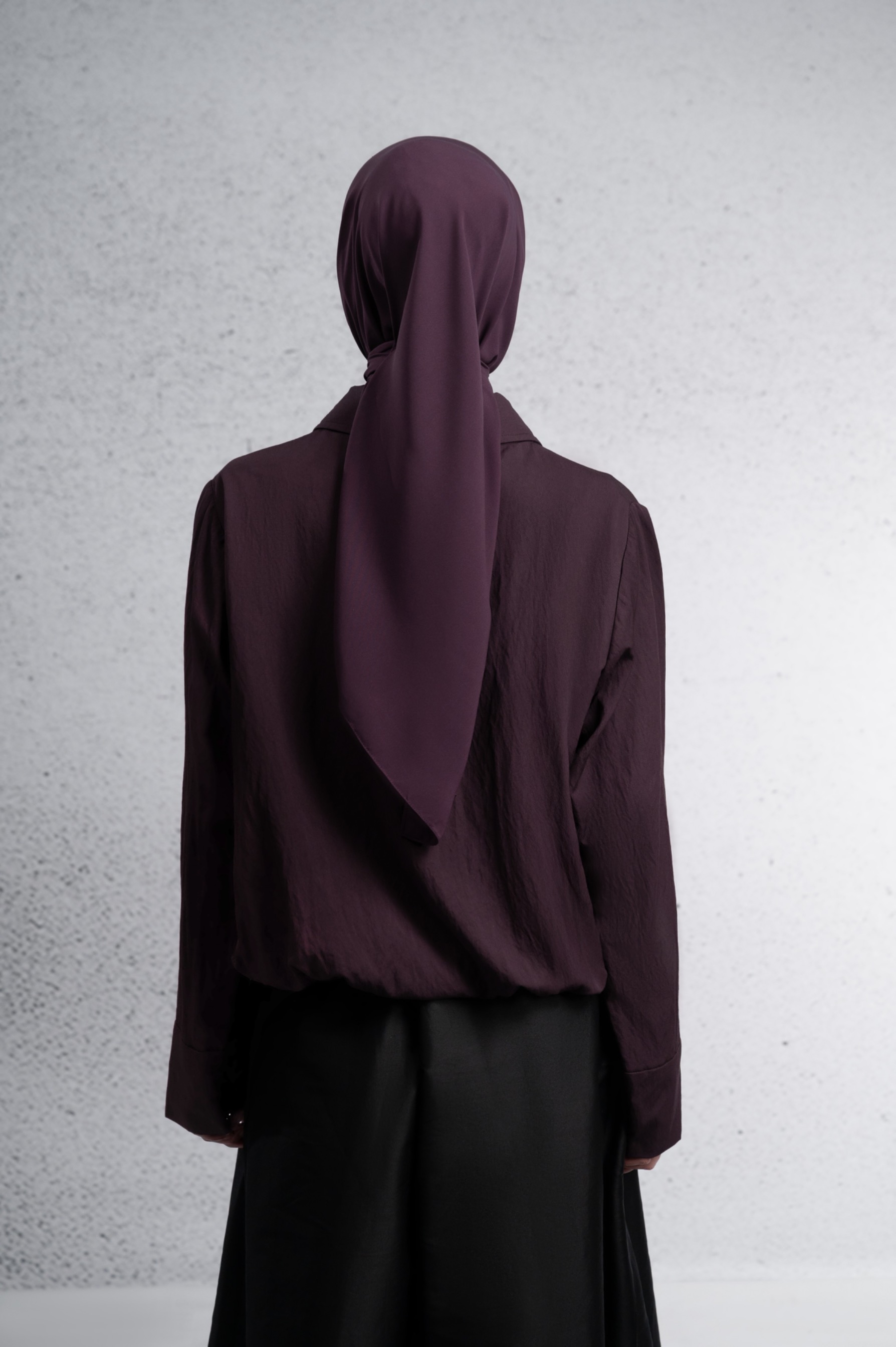 BACK TO EASE JACKET PLUM