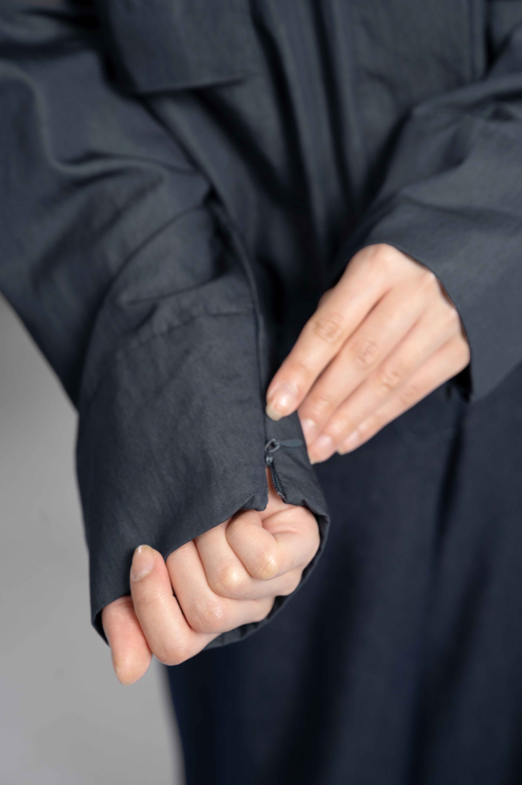 BACK TO EASE JACKET DENIM GRAY