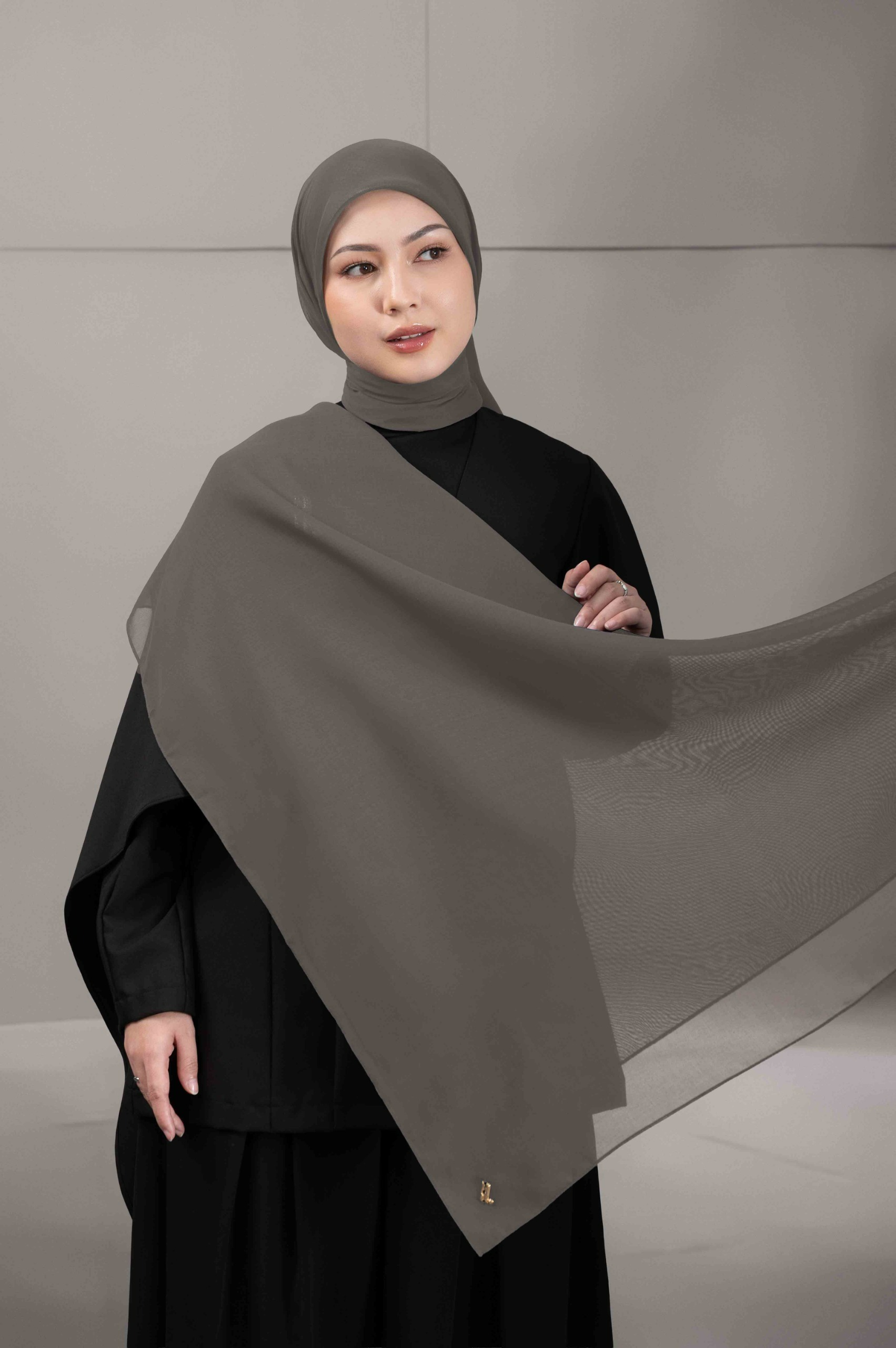 DAILY PARIS SCARF FOSSIL