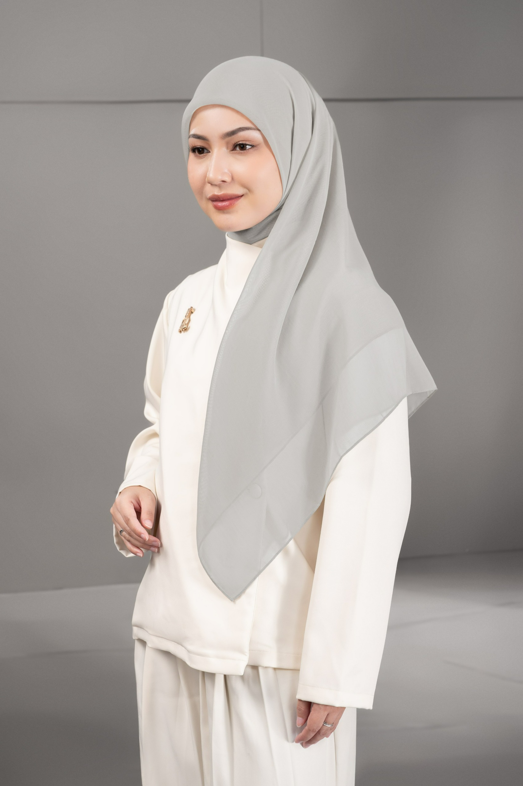DAILY PARIS SCARF SILVER