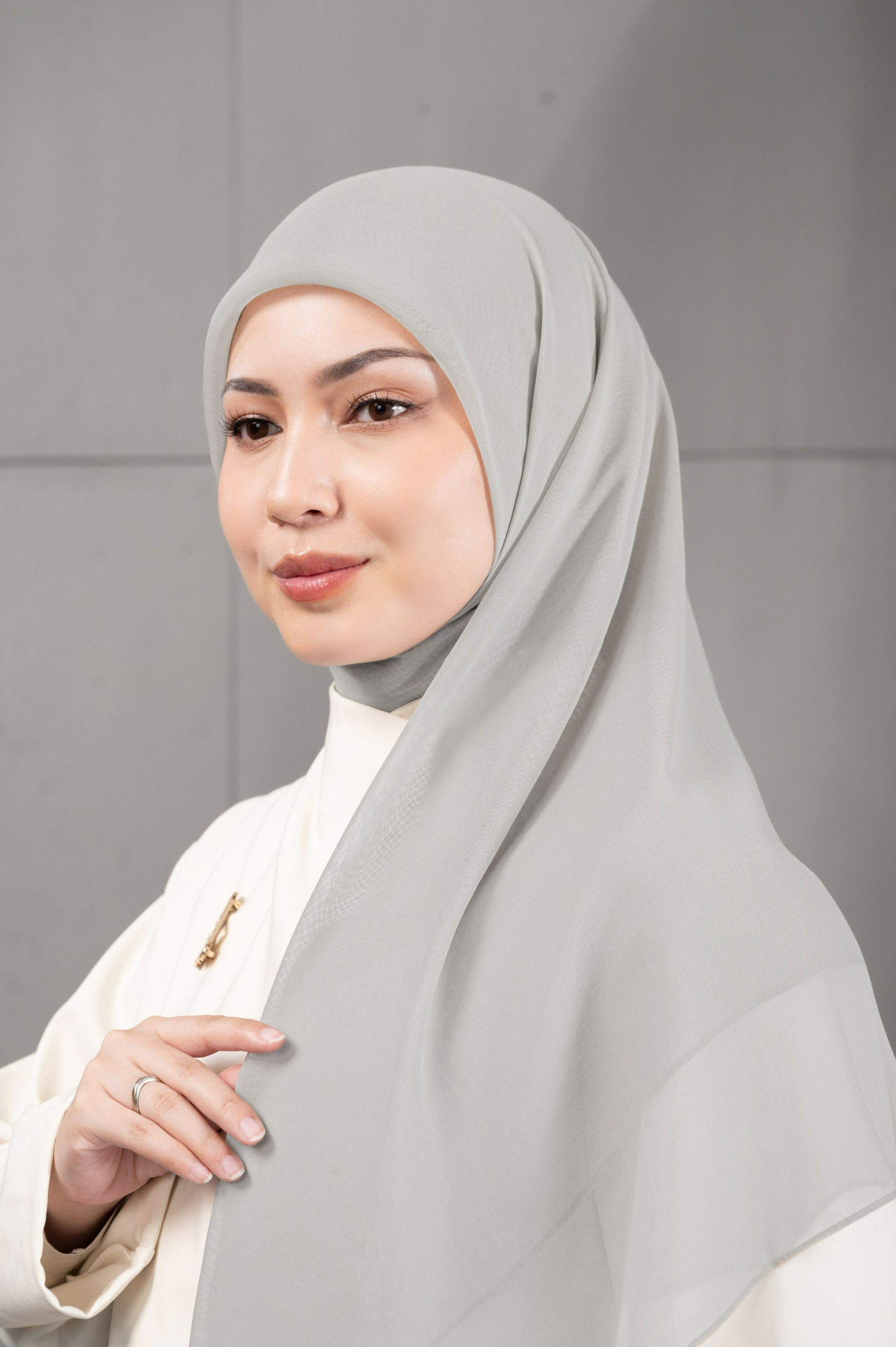 DAILY PARIS SCARF SILVER