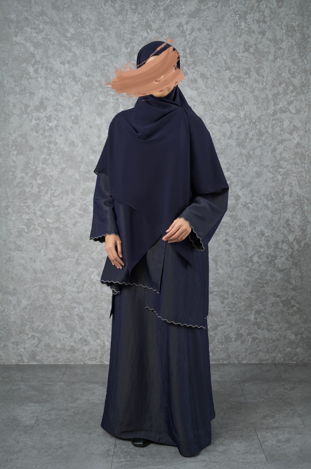 QUIET BLUE TUNIC