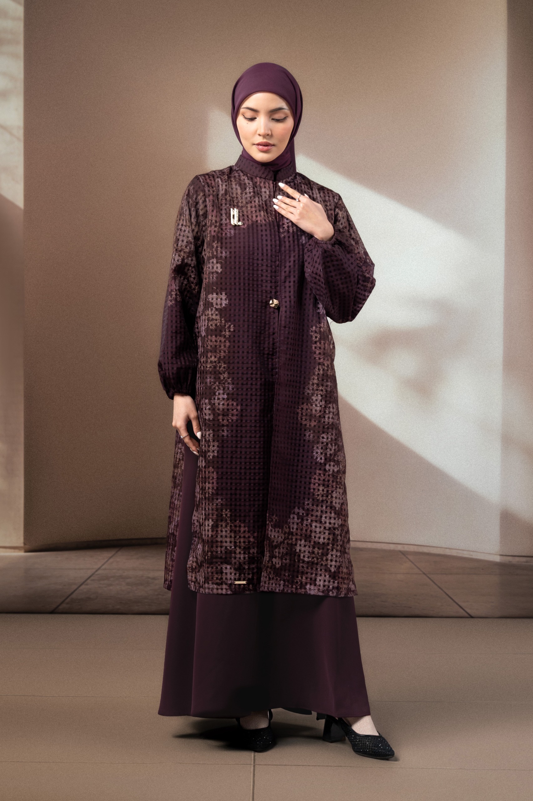 GAUN ORGANZA ELOK